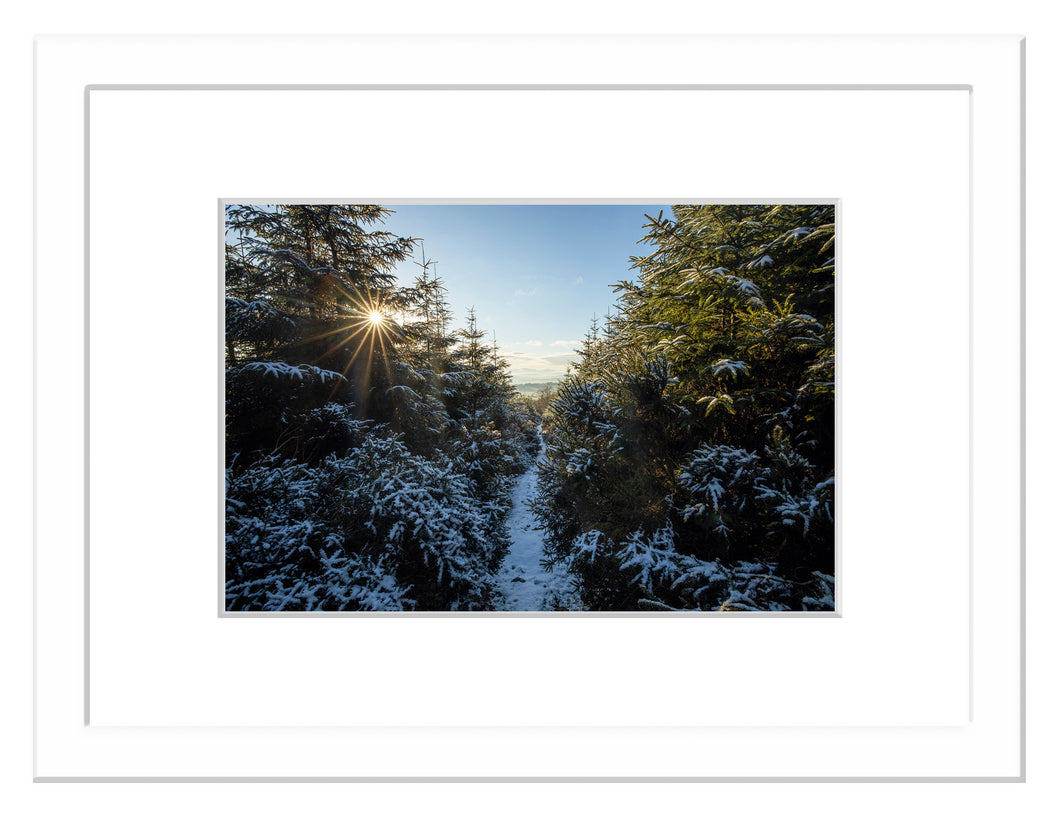 Snow Way, Co. Wexford - Framed A3 Print