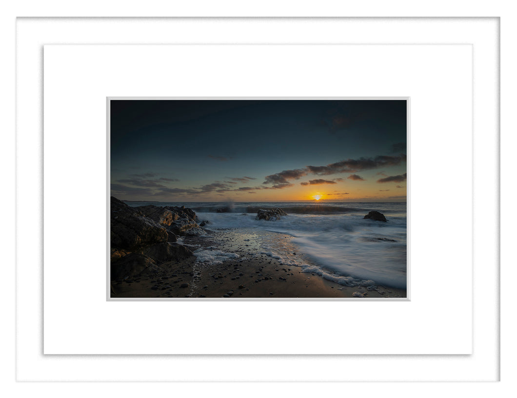 Ballymoney Sunrise, Co. Wexford - Framed A3 Print
