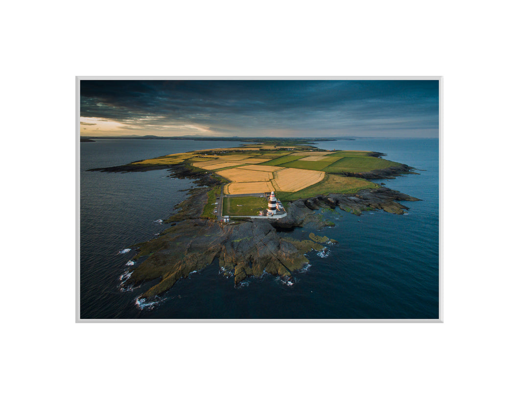 Hook from Above, Co. Wexford - A4 print