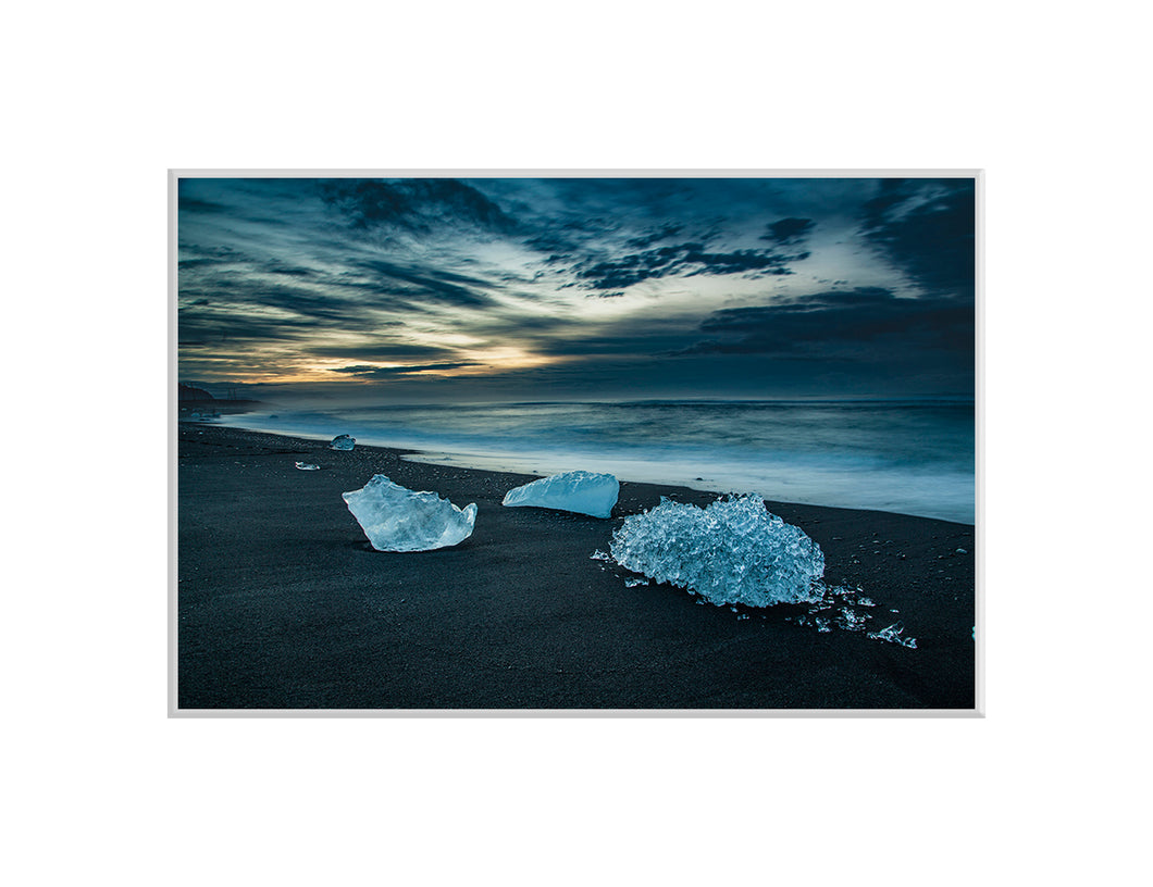 Diamond Beach, Iceland - A4 print