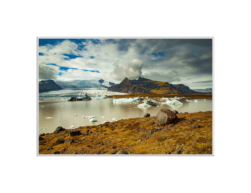 Glacier, Iceland - A4 print