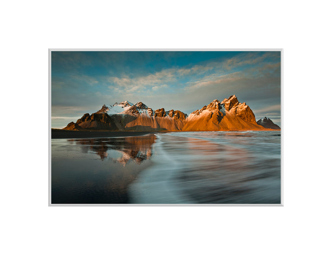 Vestrahorn Sea, Iceland - A4 print