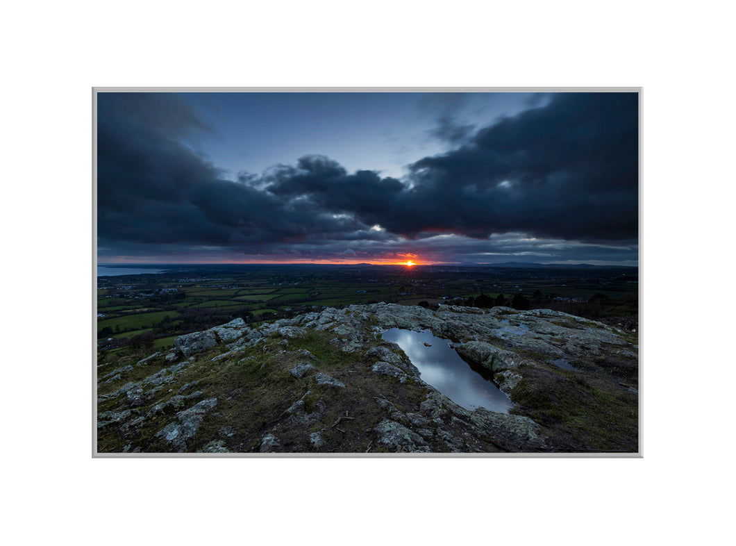 Sunset, Tara Hill, Co. Wexford - A4 print